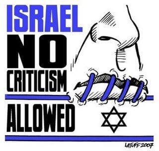 Nekritizujte Izrael!