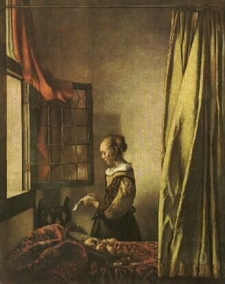 Joannes Jan Vermeer van Delft: Čtenářka