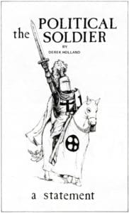 Derek Holland: Politický voják