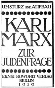 Karel Marx o židovské otázce