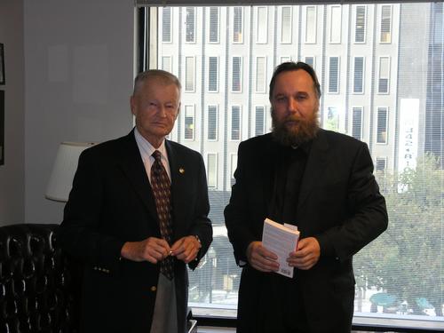 Zbigniew Brzezinski a Alexandr Dugin