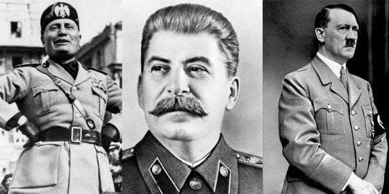 Mussolini Stalin Hitler