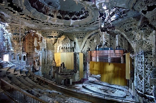 Detroit in ruins