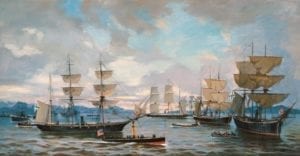 Ruská flotila strážící americké pobřeží, 1863