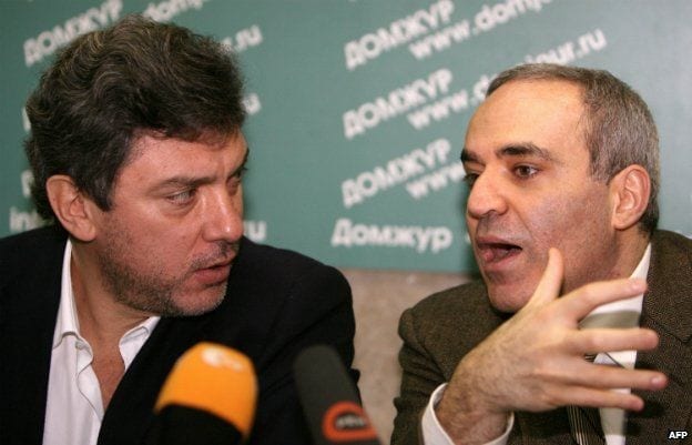 Boris Němcov Garri Kasparov