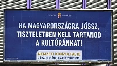 „Pokud přijedeš do Maďarska, musíš ctít naši kulturu!”