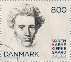 Søren Kierkegaard poštovní známka