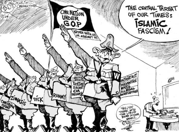 Neopodstatněná tvrzení ohledně „islamismu“ a „fašismu“ – Délský potápěč