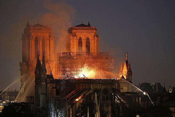 Symbolismus požáru katedrály Notre-Dame