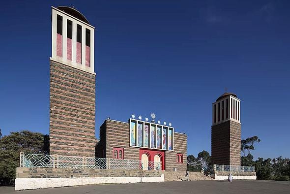 Asmara - pravoslavný chrám sv. Marie