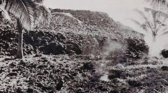 Stupňovitá kamenná mohyla Pulemelei Mound, Západní Samoa