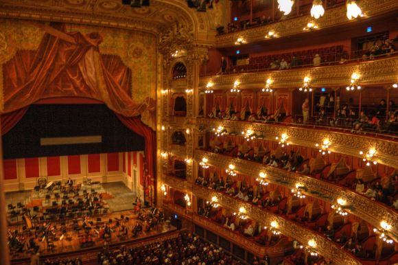 Teatro Colón (Kolumbovo divadlo) v Buenos Aires