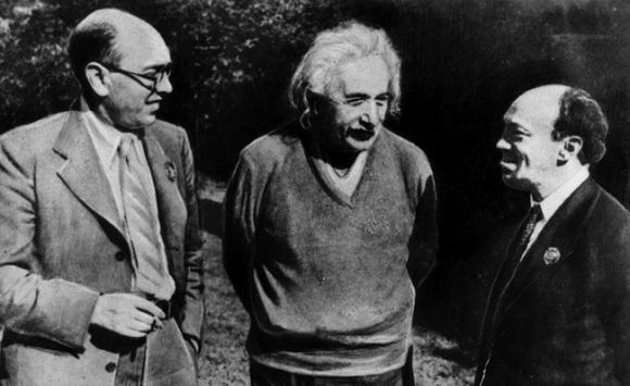 Icik Feffer, Albert Einstein a Solomon Michoels