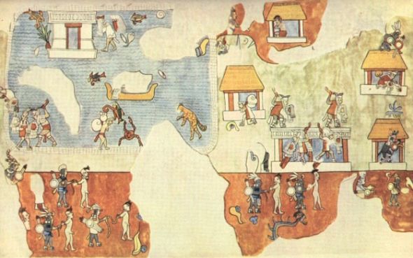 Nástěnná malba č. 139 – odvádění bílých zajatců…